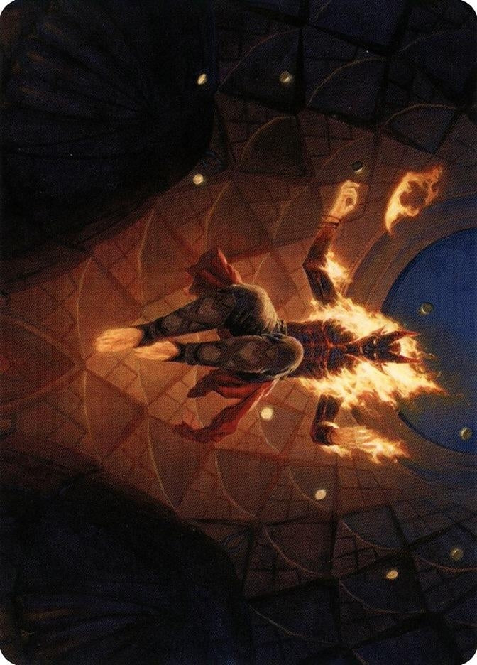 Image for Yusri, Fortune's Flame Art Card (60) (ASMH2) - Magic: The Gathering
