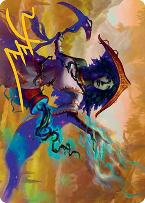 Image for Sythis, Harvest's Hand Art Card (Gold-Stamped Signature) (59) (ASMH2) - Magic: The Gathering
