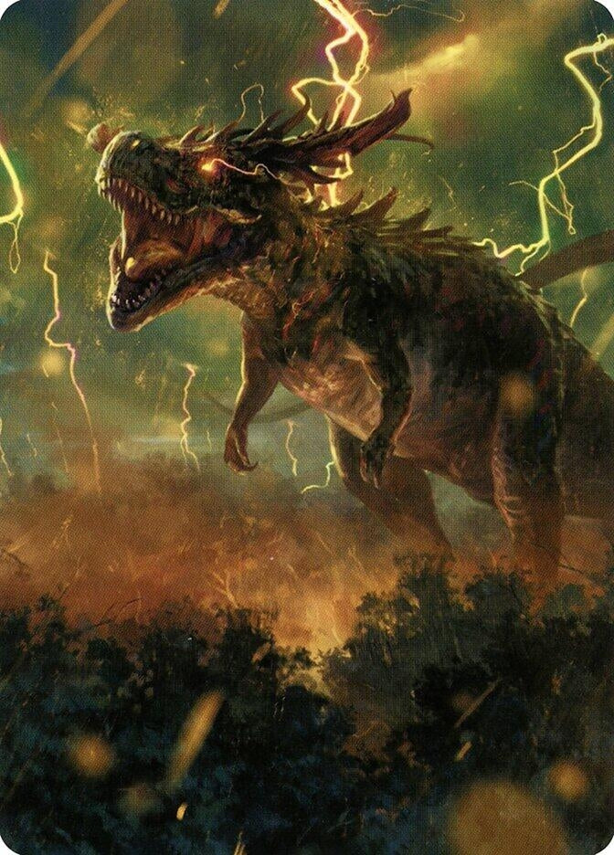 Image for Thrasta, Tempest's Roar Art Card (42/81) (42) (ASMH2) - Magic: The Gathering