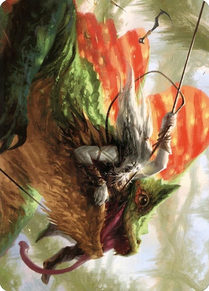 Image for Captured by Lagacs Art Card (46) (ASMH2) - Magic: The Gathering
