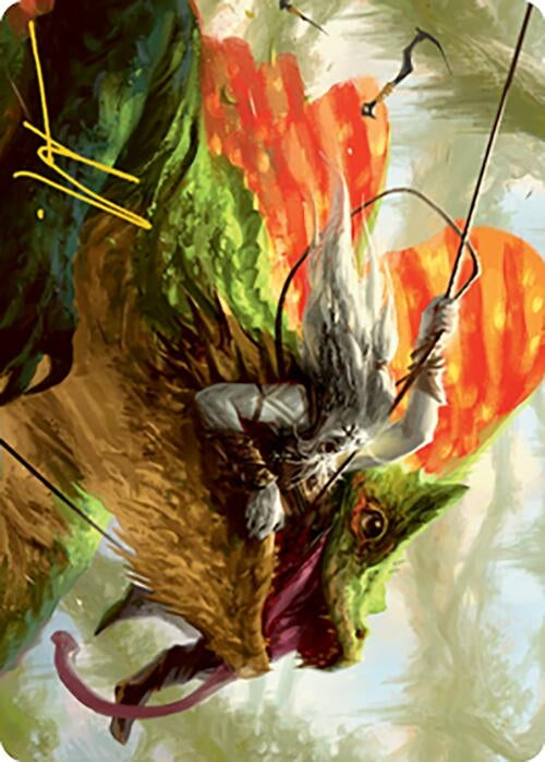 Image for Captured by Lagacs Art Card (Gold-Stamped Signature) (46) (ASMH2) - Magic: The Gathering