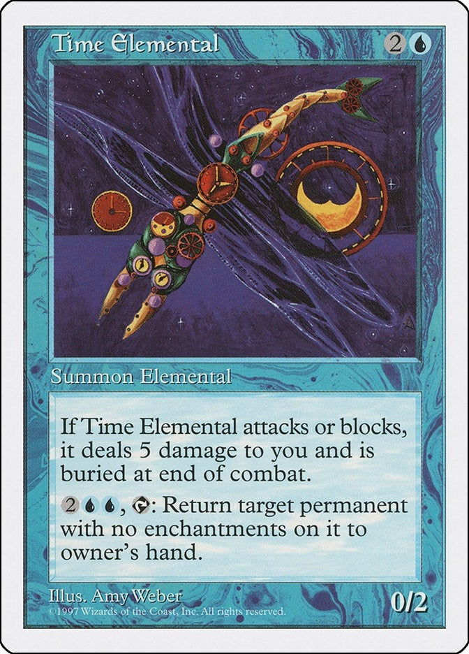 Image for Time Elemental (129) - Magic: The Gathering