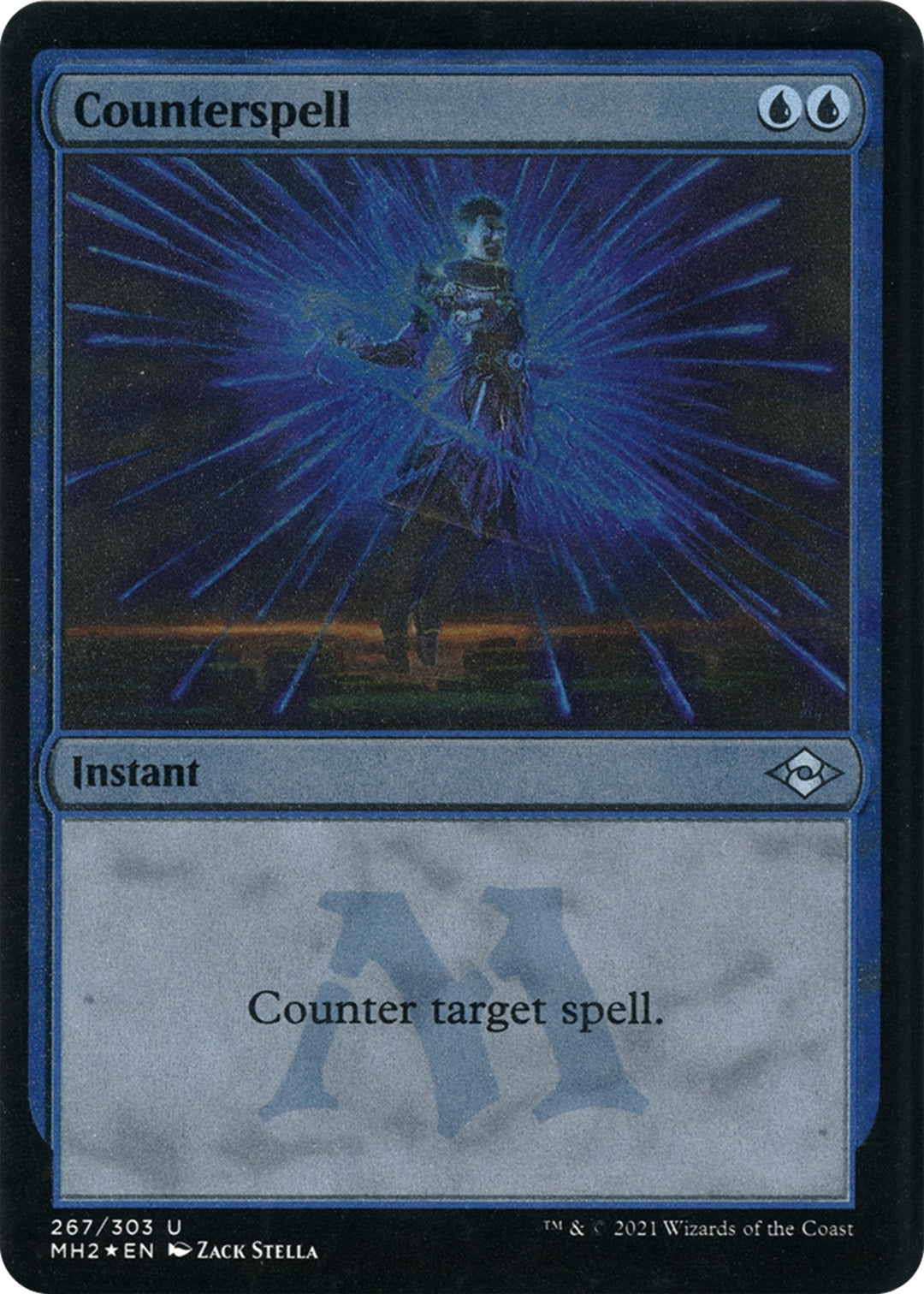 Image for Counterspell (Foil Etched) (267) (MH2) - Magic: The Gathering