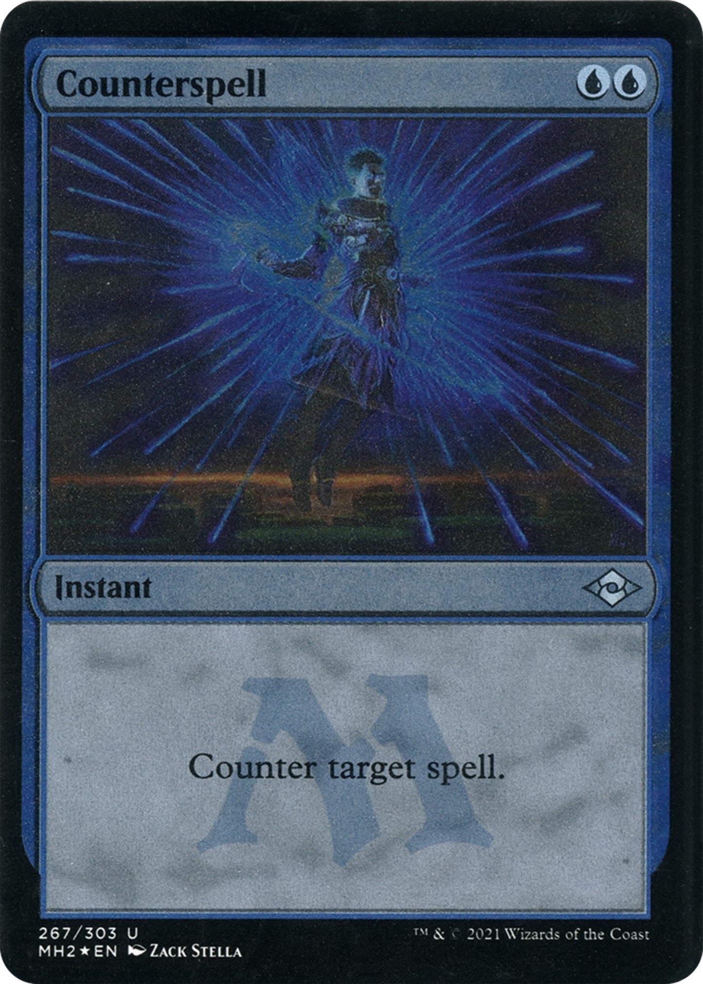 Image for Counterspell (Foil Etched) (267) - Magic: The Gathering