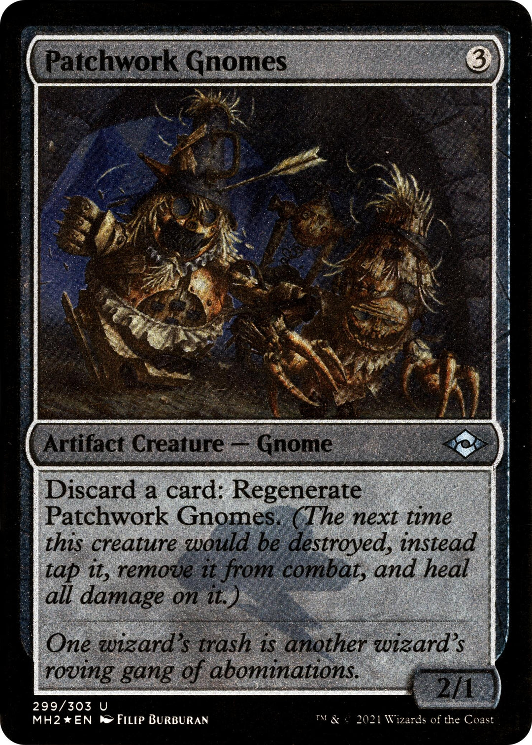 Image for Patchwork Gnomes (Foil Etched) (299) - Magic: The Gathering