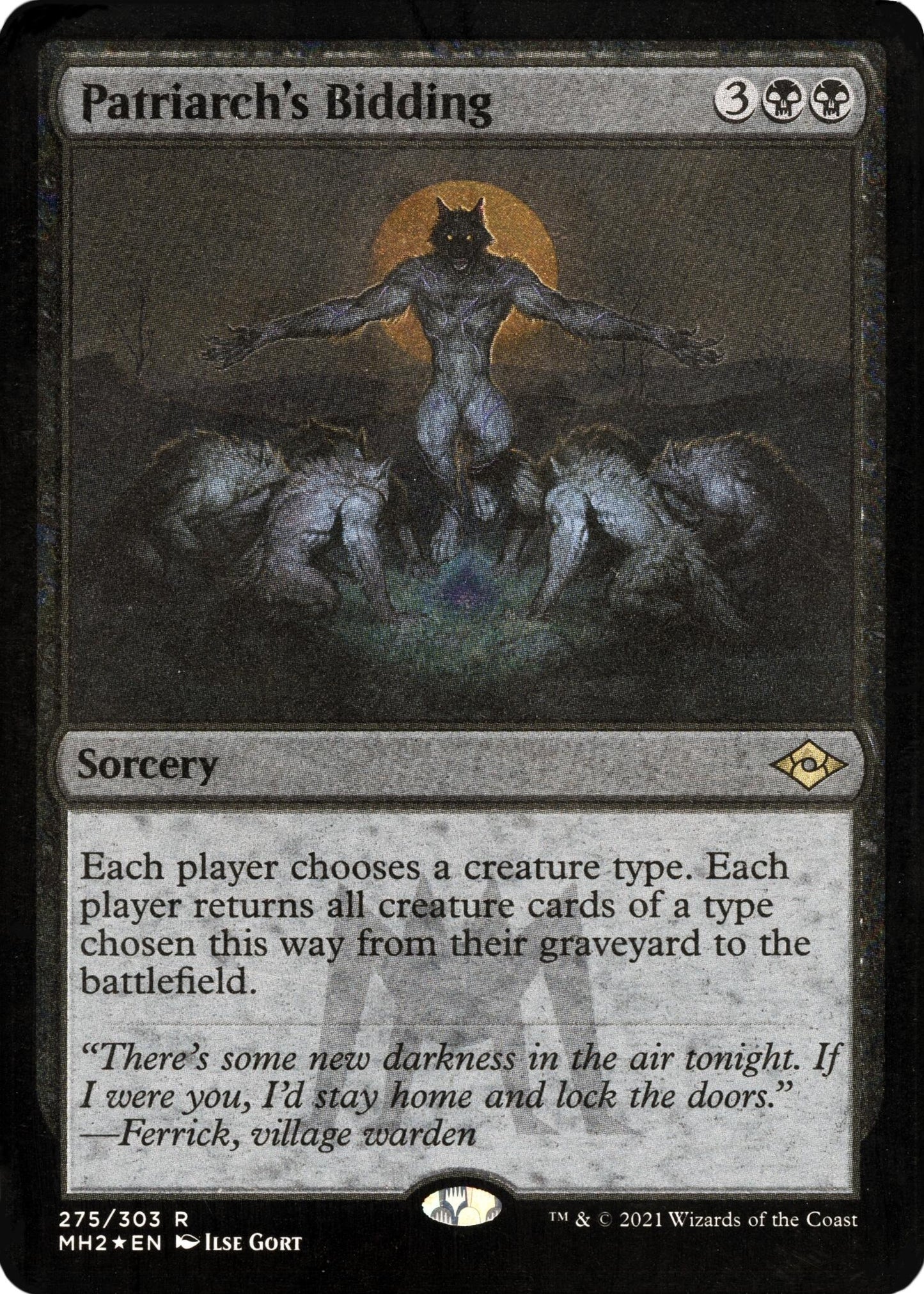 Image for Patriarch's Bidding (Foil Etched) (275) - Magic: The Gathering