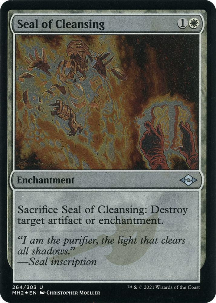 Image for Seal of Cleansing (Foil Etched) (264) - Magic: The Gathering