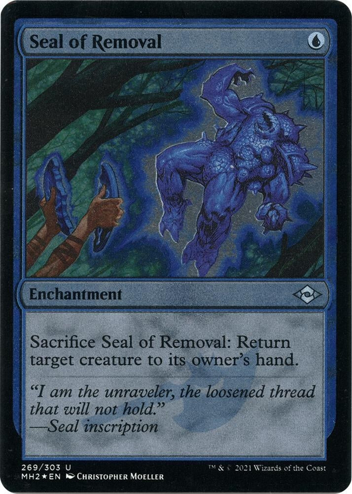 Image for Seal of Removal (Foil Etched) (269) - Magic: The Gathering