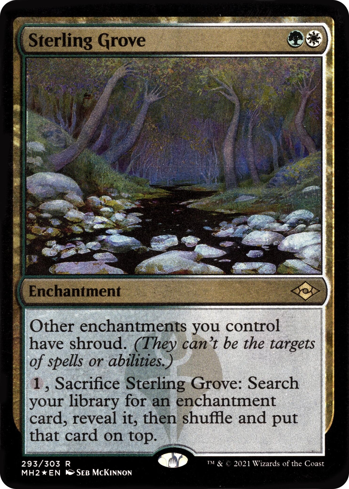 Image for Sterling Grove (Foil Etched) (293) - Magic: The Gathering