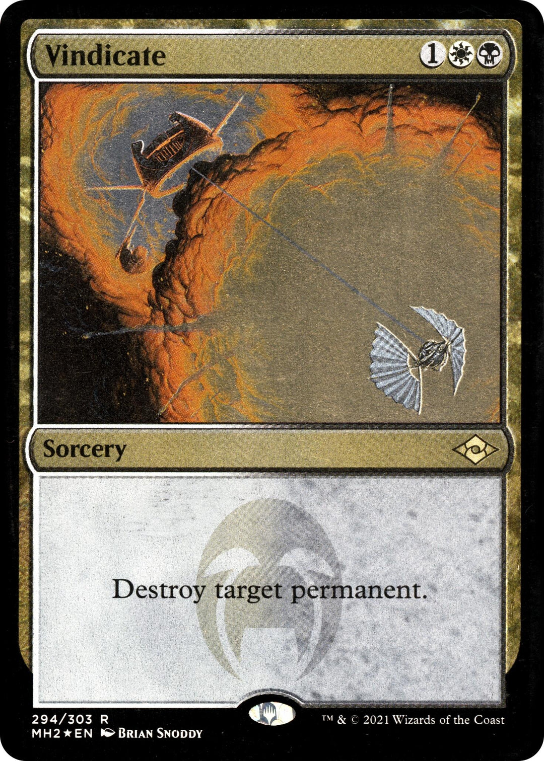 Image for Vindicate (Foil Etched) (294) - Magic: The Gathering