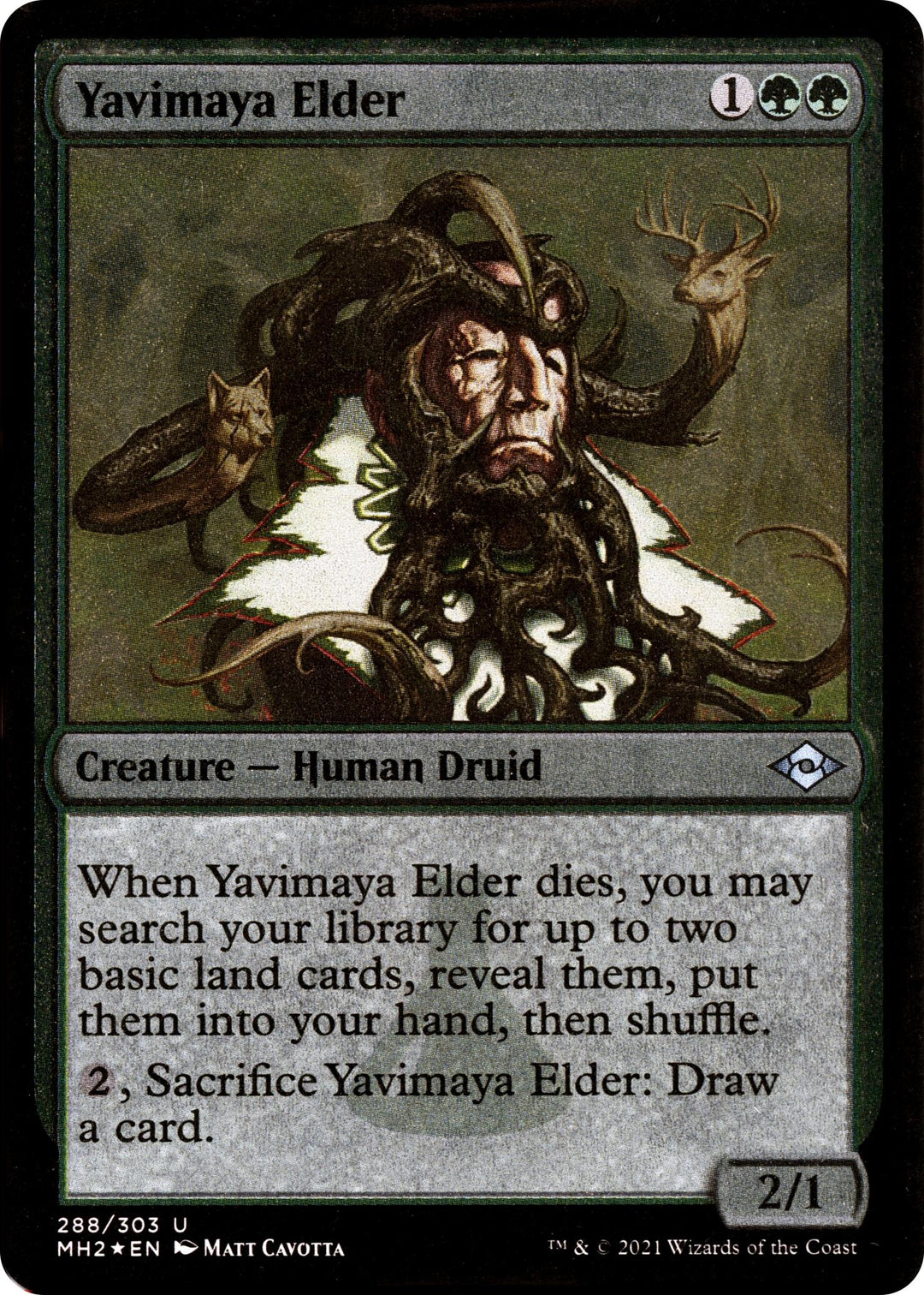 Image for Yavimaya Elder (Foil Etched) (288) - Magic: The Gathering