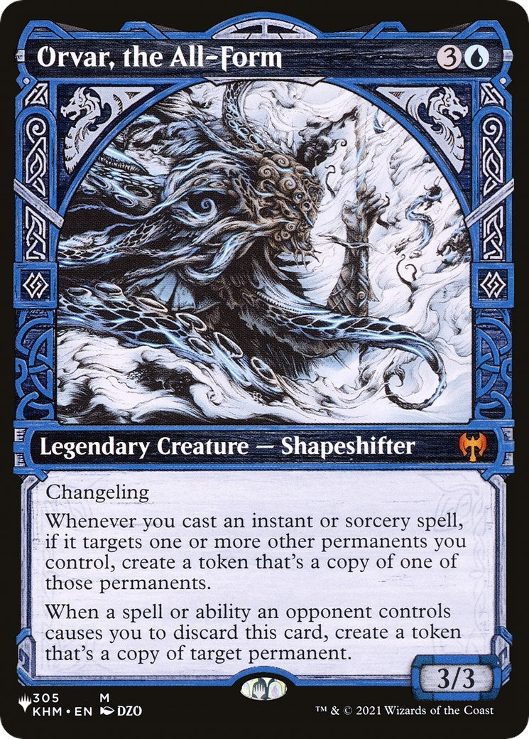 Image for Orvar, the All-Form (Showcase) (305/285) - Magic: The Gathering