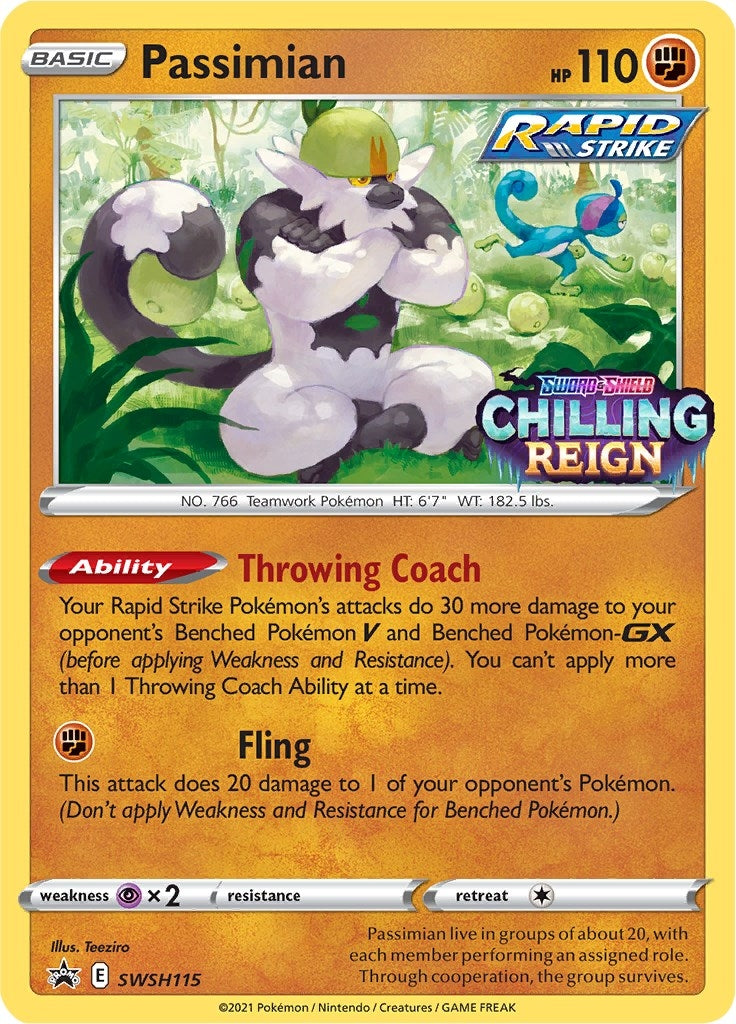 Image for Passimian - SWSH115 (Prerelease) (SWSH115) (SWSD) - Pokemon