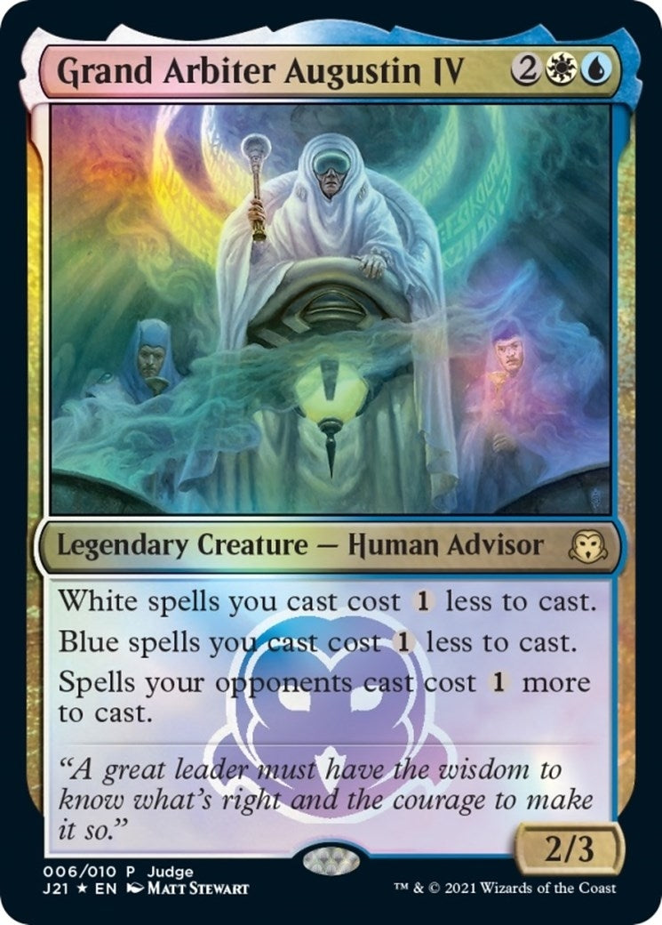 Image for Grand Arbiter Augustin IV (6) (JDG) - Magic: The Gathering
