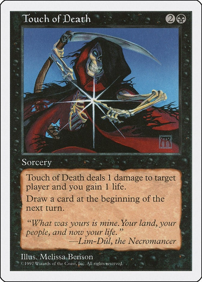 Image for Touch of Death - Magic: The Gathering