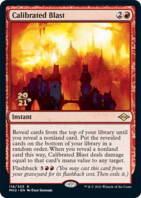 Image for Calibrated Blast (118) - Magic: The Gathering