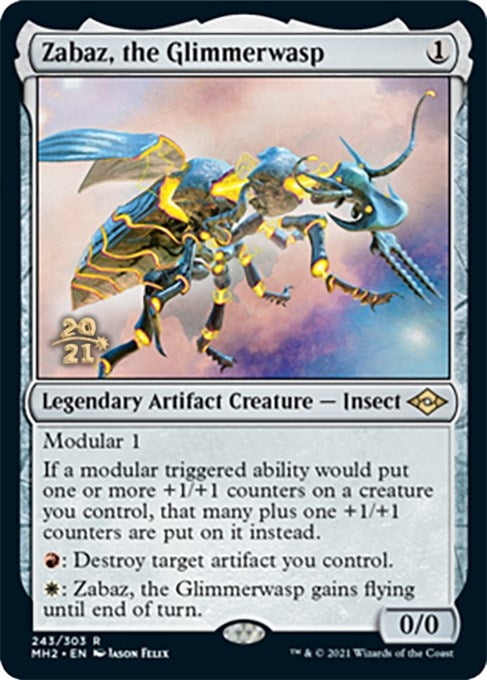 Image for Zabaz, the Glimmerwasp (243) - Magic: The Gathering