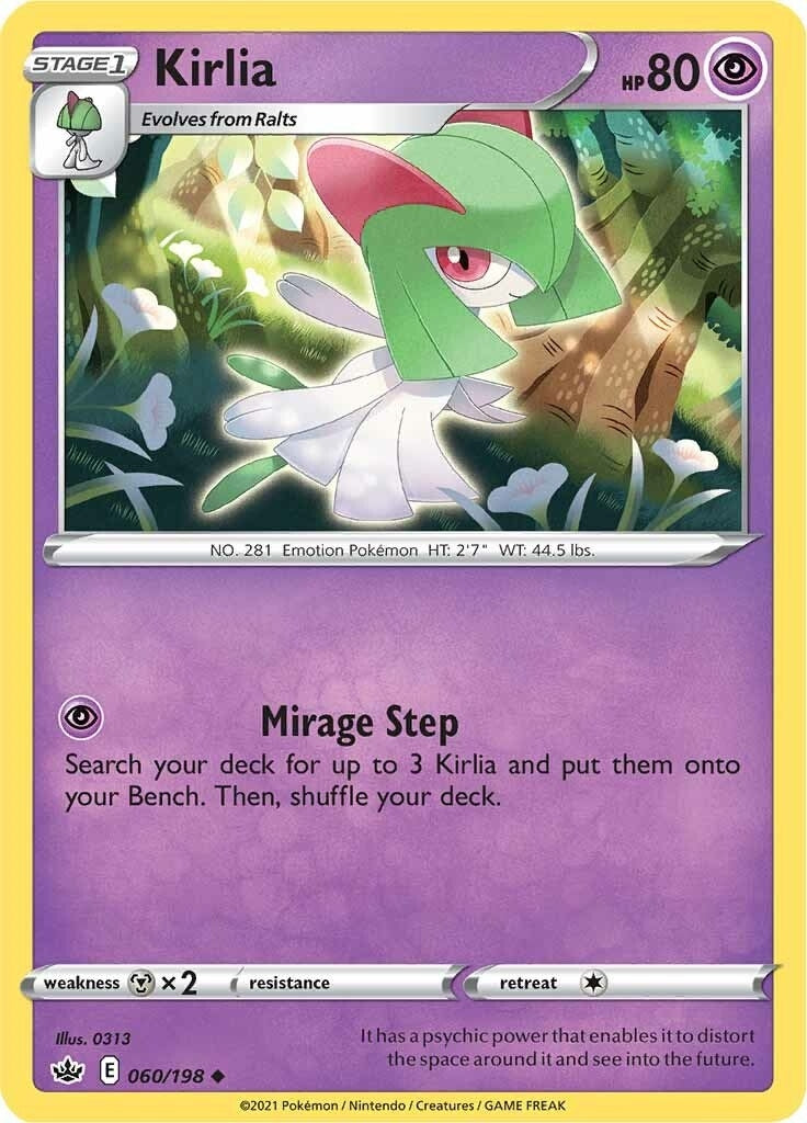 Image for Kirlia (060/198) (SWSH06) - Pokemon