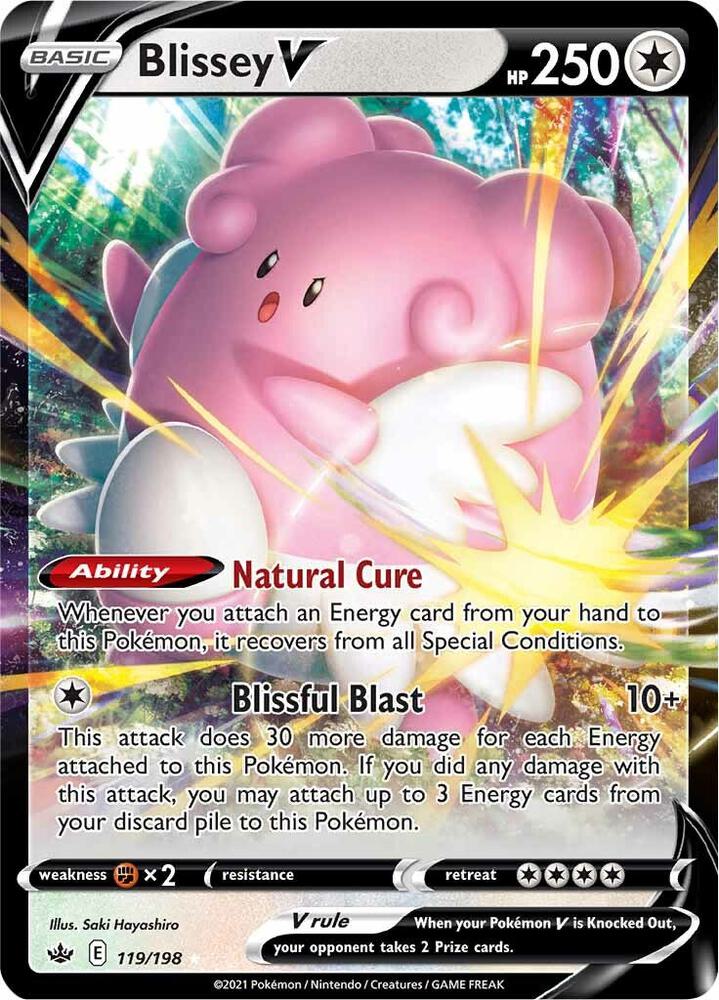 Image for Blissey V (119/198) (SWSH06) - Pokemon