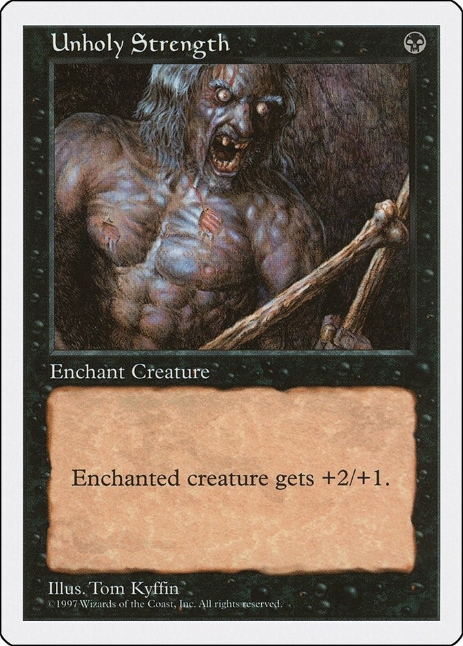 Image for Unholy Strength - Magic: The Gathering