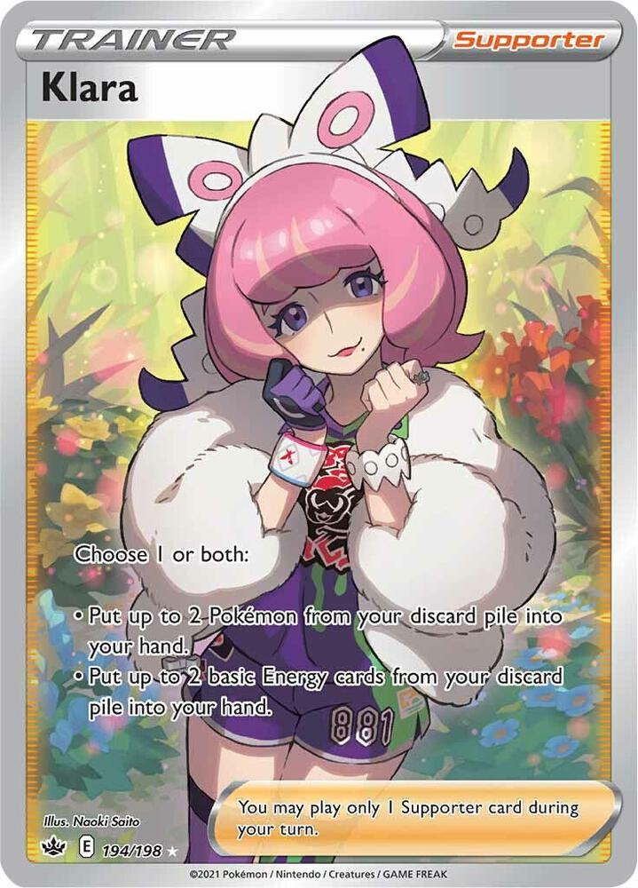 Image for Klara (Full Art) (194/198) (SWSH06) - Pokemon