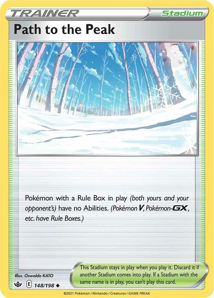 Image for Path to the Peak (148/198) (SWSH06) - Pokemon