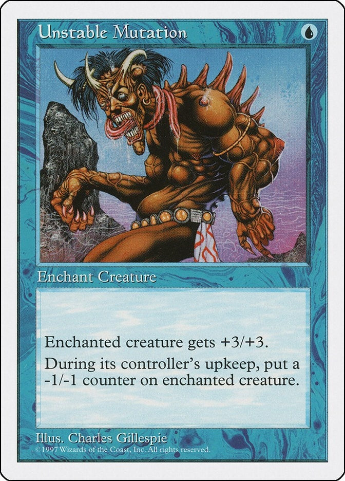 Image for Unstable Mutation - Magic: The Gathering