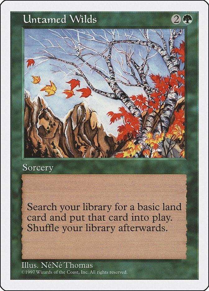 Image for Untamed Wilds - Magic: The Gathering