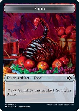 Image for Food (018) // Construct Double-Sided Token (18 // 16) - Magic: The Gathering