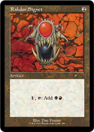 Image for Rakdos Signet (289) - Magic: The Gathering