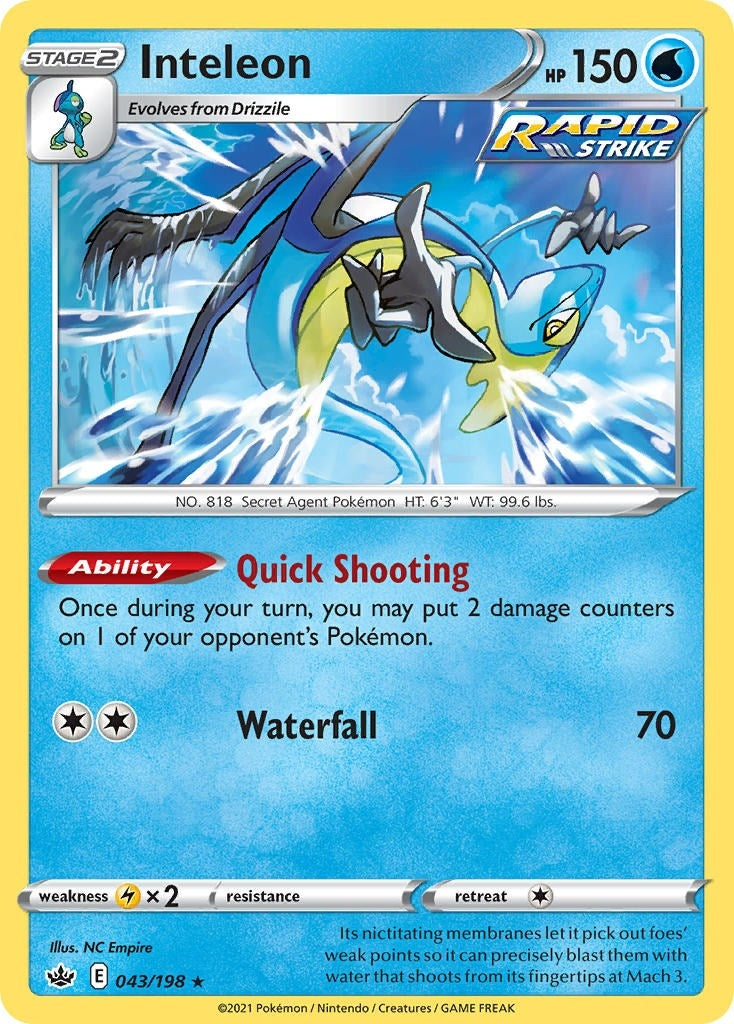 Image for Inteleon (043/198) (PR) - Pokemon