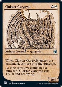 Image for Cloister Gargoyle (Showcase) (302) (AFR) - Magic: The Gathering