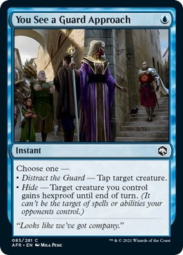 Image for You See a Guard Approach (85) - Magic: The Gathering