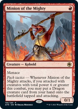 Image for Minion of the Mighty (156) (AFR) - Magic: The Gathering