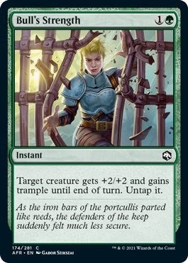 Image for Bull's Strength (174) (AFR) - Magic: The Gathering