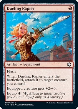 Image for Dueling Rapier (140) - Magic: The Gathering