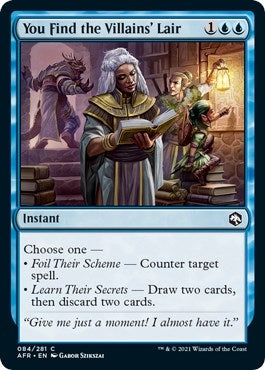 Image for You Find the Villains' Lair (84) - Magic: The Gathering