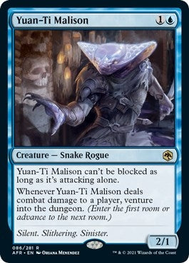 Image for Yuan-Ti Malison (86) - Magic: The Gathering