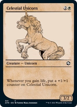 Image for Celestial Unicorn (Showcase) (301) - Magic: The Gathering