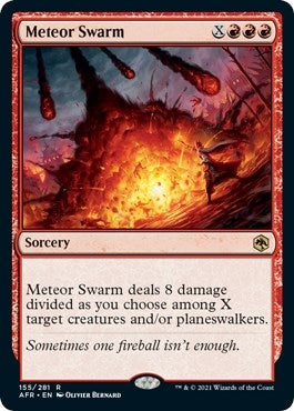 Image for Meteor Swarm (155) - Magic: The Gathering