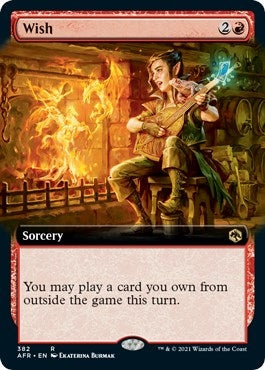 Image for Wish (Extended Art) (382) - Magic: The Gathering