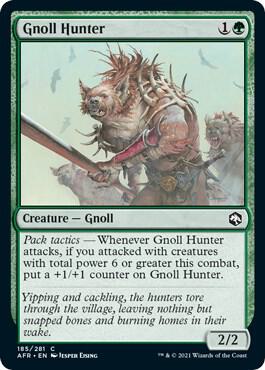 Image for Gnoll Hunter (185) - Magic: The Gathering