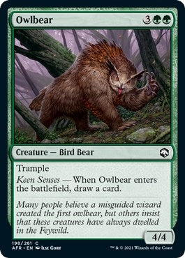 Image for Owlbear (198) - Magic: The Gathering