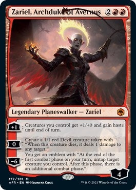 Image for Zariel, Archduke of Avernus (172) - Magic: The Gathering