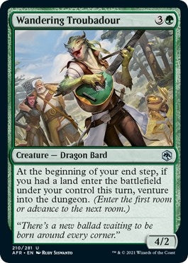 Image for Wandering Troubadour (210) - Magic: The Gathering