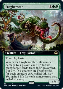 Image for Froghemoth (Extended Art) (384) (AFR) - Magic: The Gathering