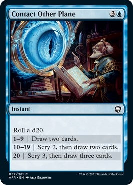 Image for Contact Other Plane (52) (AFR) - Magic: The Gathering