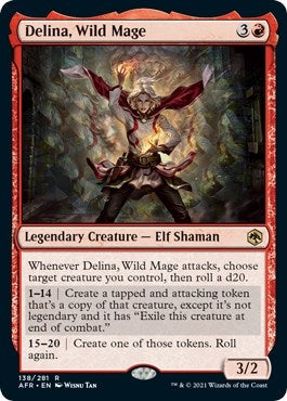 Image for Delina, Wild Mage (138) (AFR) - Magic: The Gathering