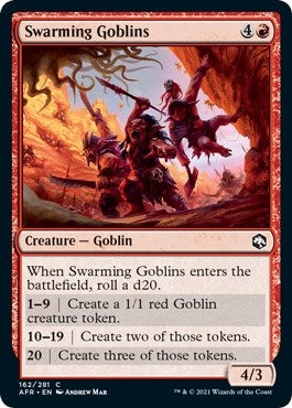 Image for Swarming Goblins (162) - Magic: The Gathering