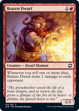 Image for Brazen Dwarf (134) (AFR) - Magic: The Gathering